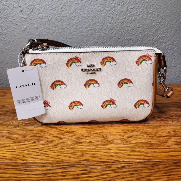 Coach Handbags - Coach Nolita 19 With Rainbow Print
